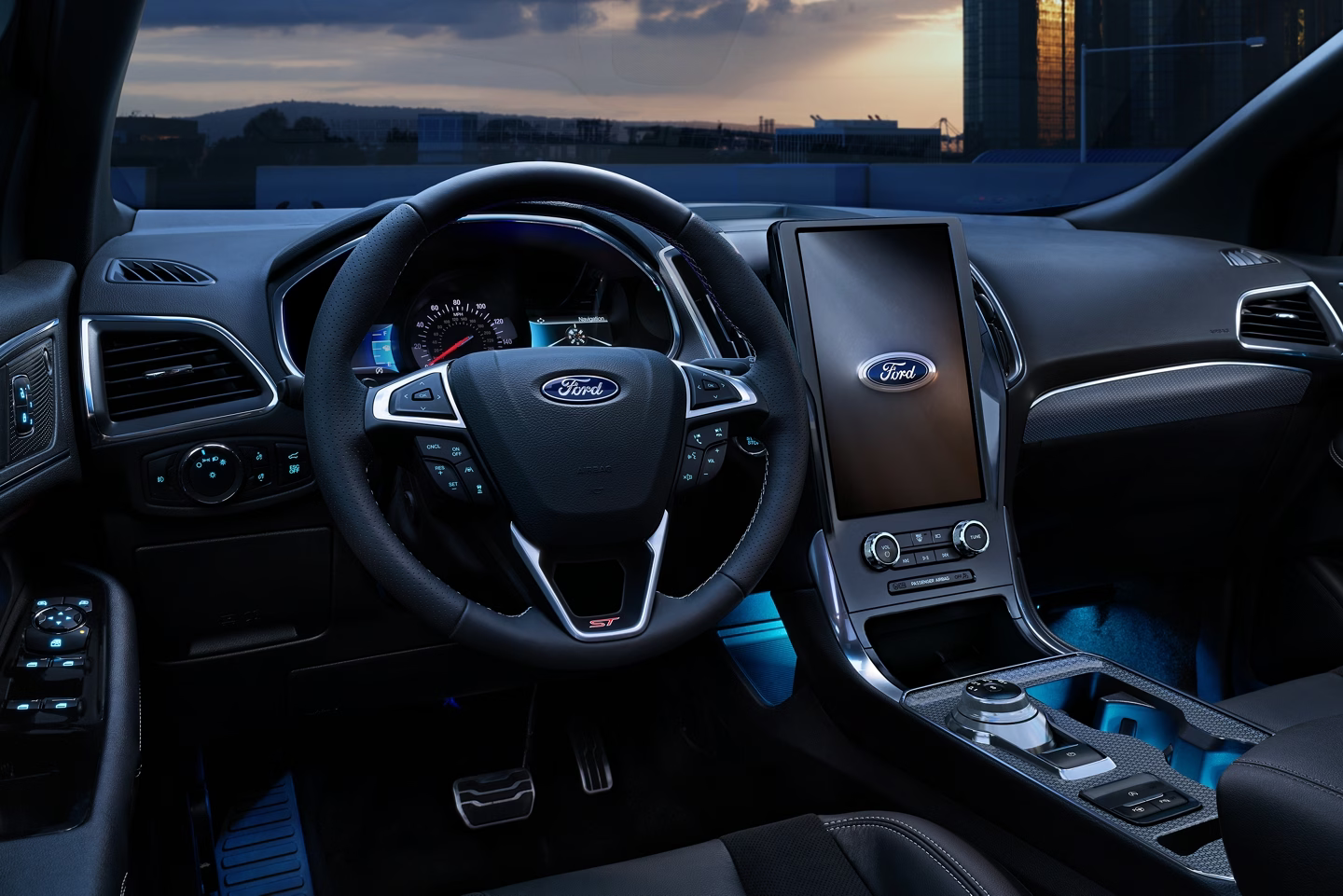 Interior Highlights of the 2024 Ford Edge