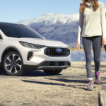 Parked Ford Escape, one of the best used Ford models