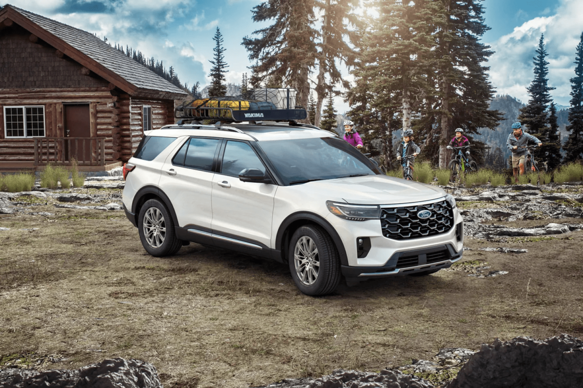 The Ford Explorer, a popular alternative to the Ford Edge