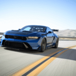 2026 Ford Mustang GTD on the road